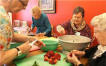 image of elderly cooking at trainingtaste